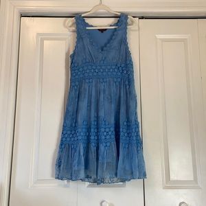 Ranna Gil Blue Dress